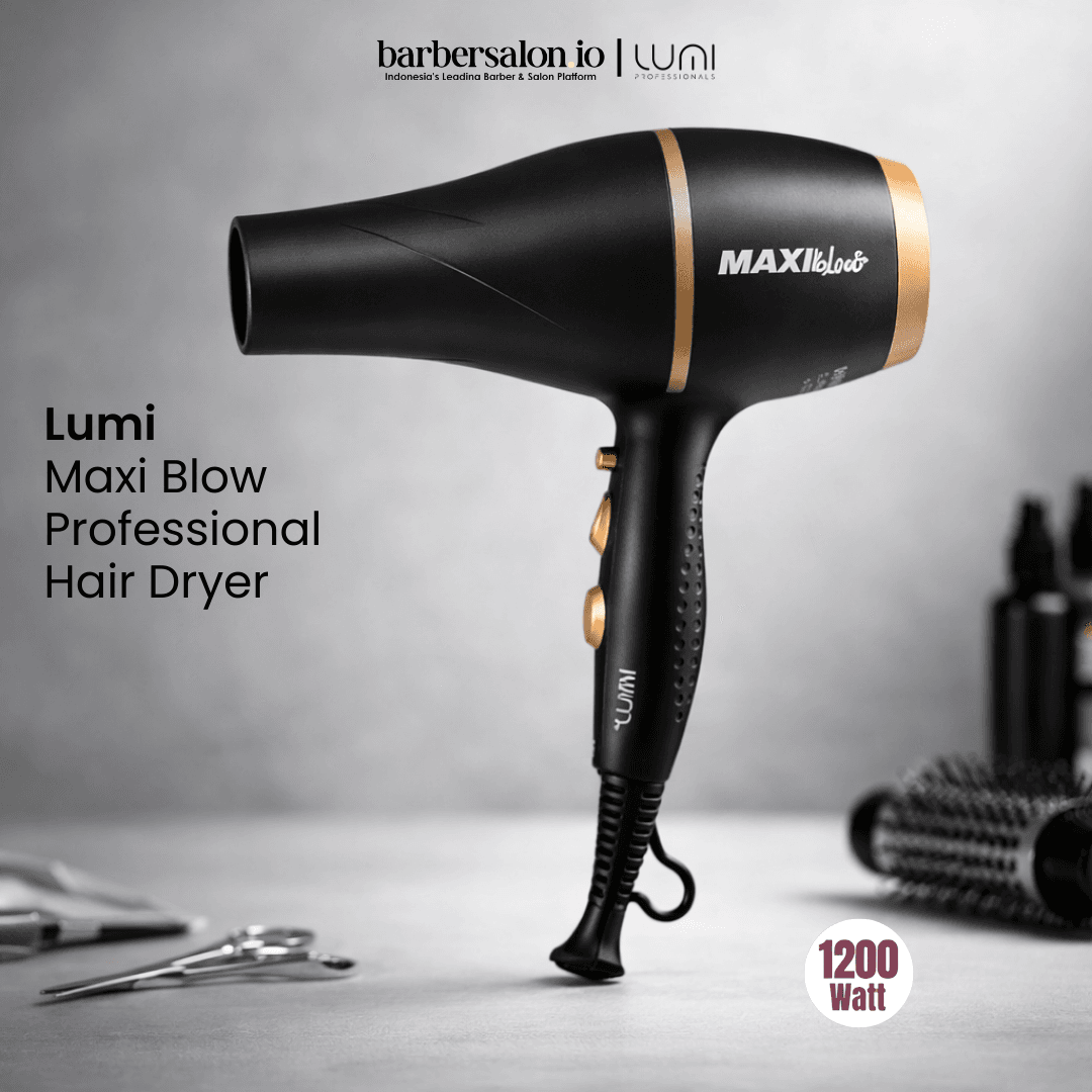 Lumi Maxi Blow Anti Frizz Professional Hair Dryer 1200 WATT